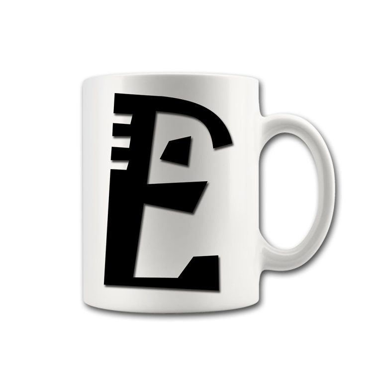 Alphabet Letter E Mug