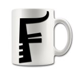 Alphabet Letter F Mug