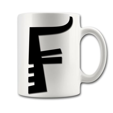 Alphabet Letter F Mug