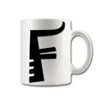 Alphabet Letter F Mug