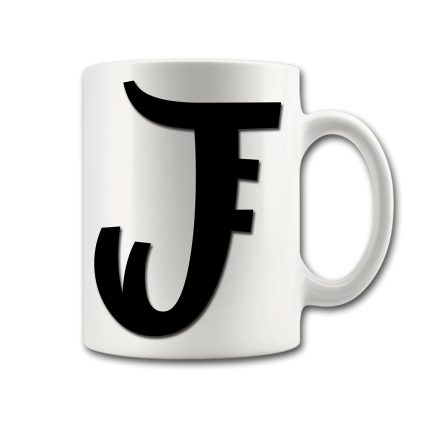 Alphabet Letter J Mug