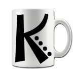 Alphabet Letter K Mug