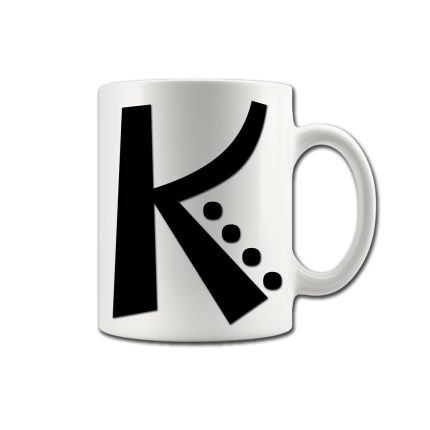 Alphabet Letter K Mug