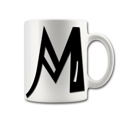 Alphabet Letter M Mug