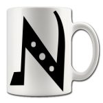 Alphabet Letter N Mug