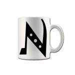 Alphabet Letter N Mug