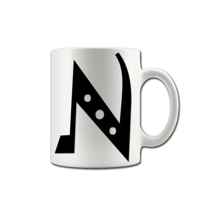 Alphabet Letter N Mug