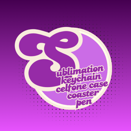 Sublimation for Keychain celfone case coaster pen