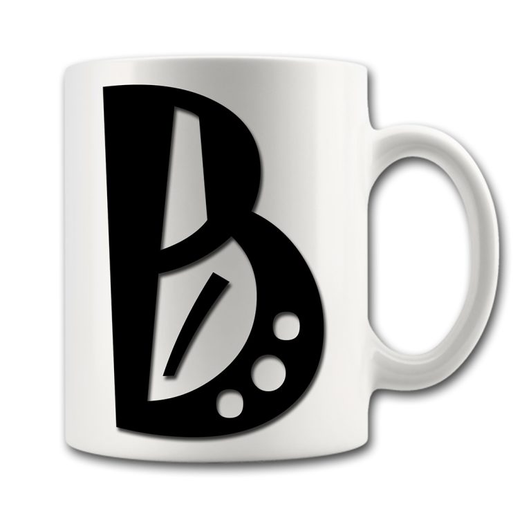 Alphabet Letter B Mug