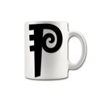 Alphabet Letter P Mug