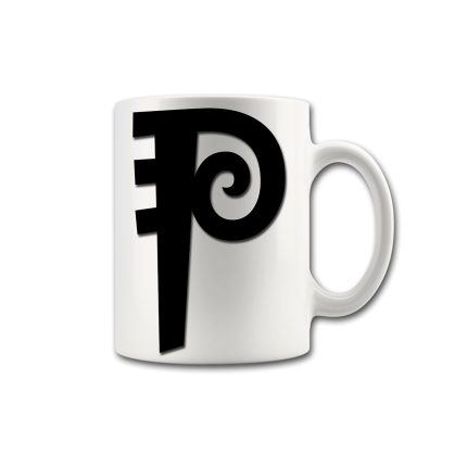 Alphabet Letter P Mug
