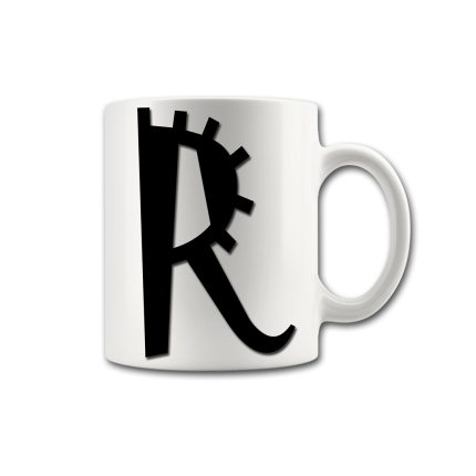 Alphabet Letter R Mug
