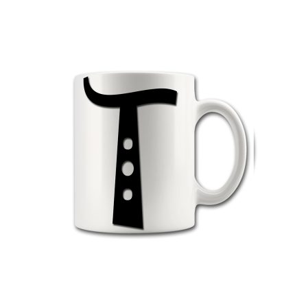 Alphabet Letter T Mug