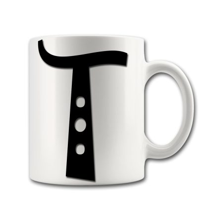 Alphabet Letter T Mug