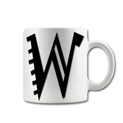 Alphabet Letter W Mug