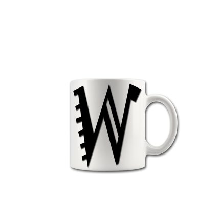 Alphabet Letter W Mug