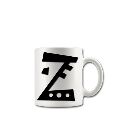 Alphabet Letter Z Mug
