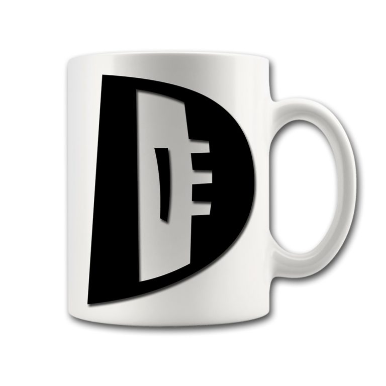 Alphabet Letter D Mug