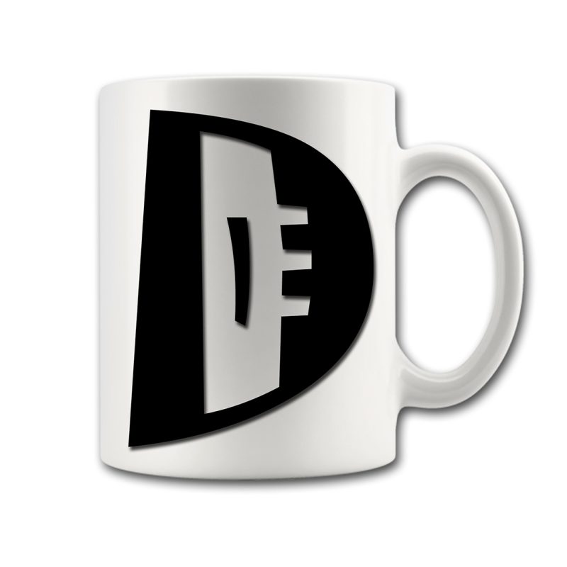 Alphabet Letter D Mug