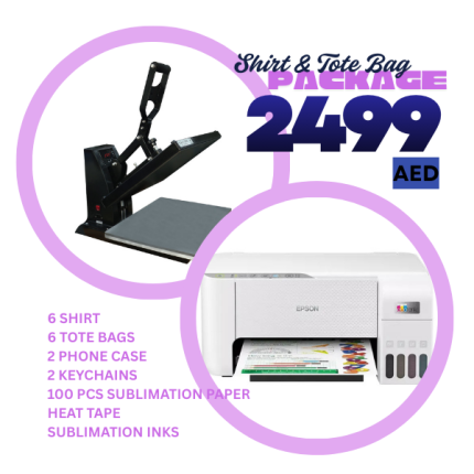 Tshirt Tote Bag Business Starter with Sublimation Printer