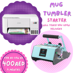Mug Tumbler Package Starter with Printer