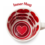 Me and You Mug with Inner Heart Design Mug - Image 2