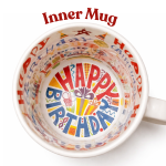 Best Friend Birthday Mug with Inner Design Happy Birthday Mug - Image 2