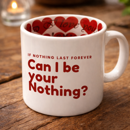 If Nothing Last Forever can i be your Nothing? Mug