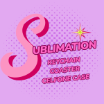 Sublimation for Keychain-Celfone Case-Coaster-keychains- 3 session - Image 2